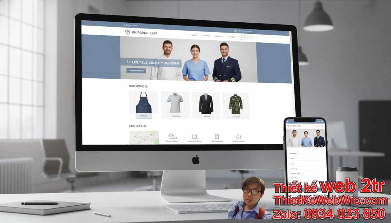 Thiết Kế Web Công Ty May Đồng Phục Giá Rẻ Có Thật Sự Hiệu Quả? Thiết Kế Web Công Ty May Đồng Phục Giá Rẻ Có Thật Sự Hiệu Quả?