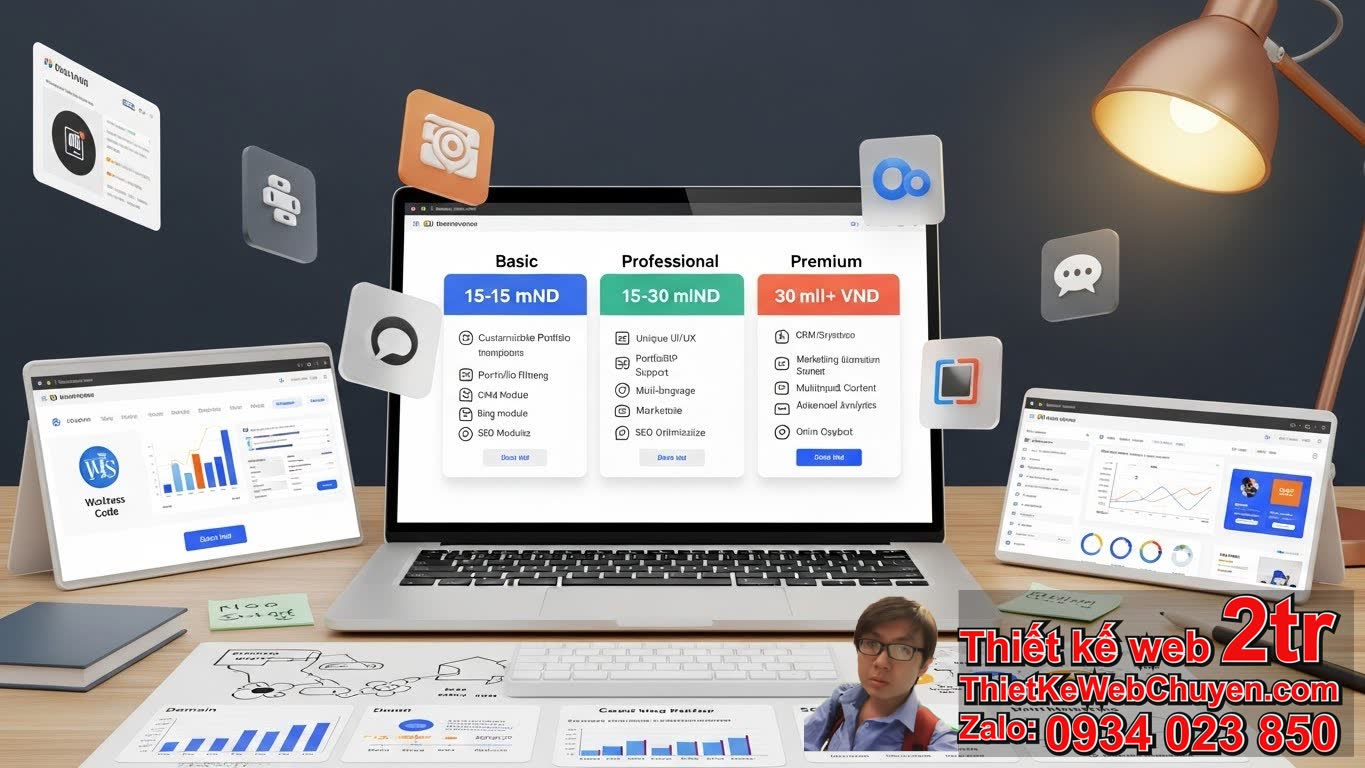 thiết kế web công ty quảng cáo bao nhiêu tiền? Yếu tố nào ảnh hưởng đến chi phí?