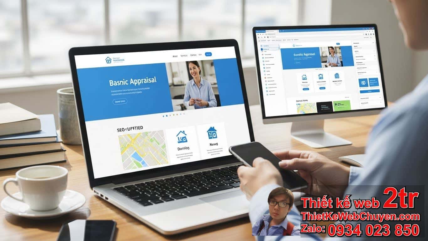 Thiết kế web công ty Thẩm định giá bao nhiêu tiền cho một trang web cơ bản?