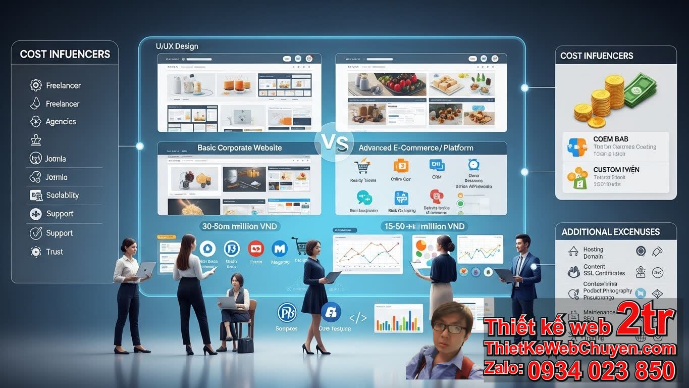 Thiết Kế Web Công Ty Thương Mại Xuất Khẩu Bao Nhiêu Tiền Phụ Thuộc Vào Những Yếu
Tố Nào?