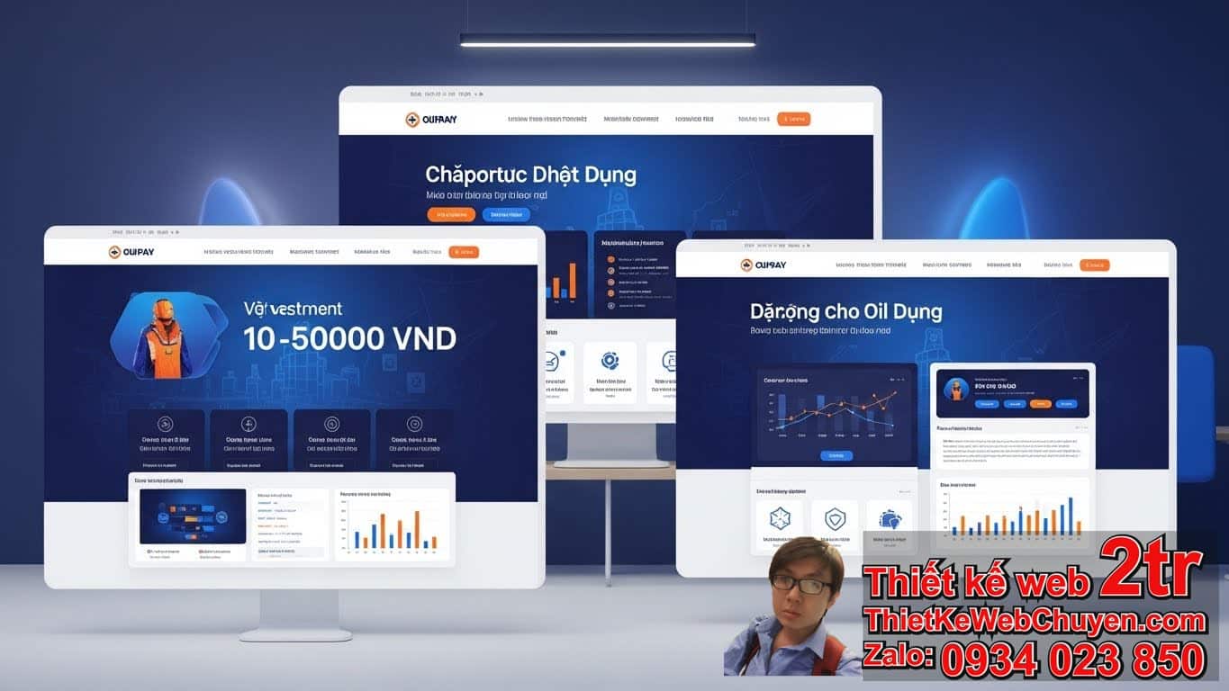 Thiết kế web công ty xăng dầu bao nhiêu tiền? Tổng quan về chi phí