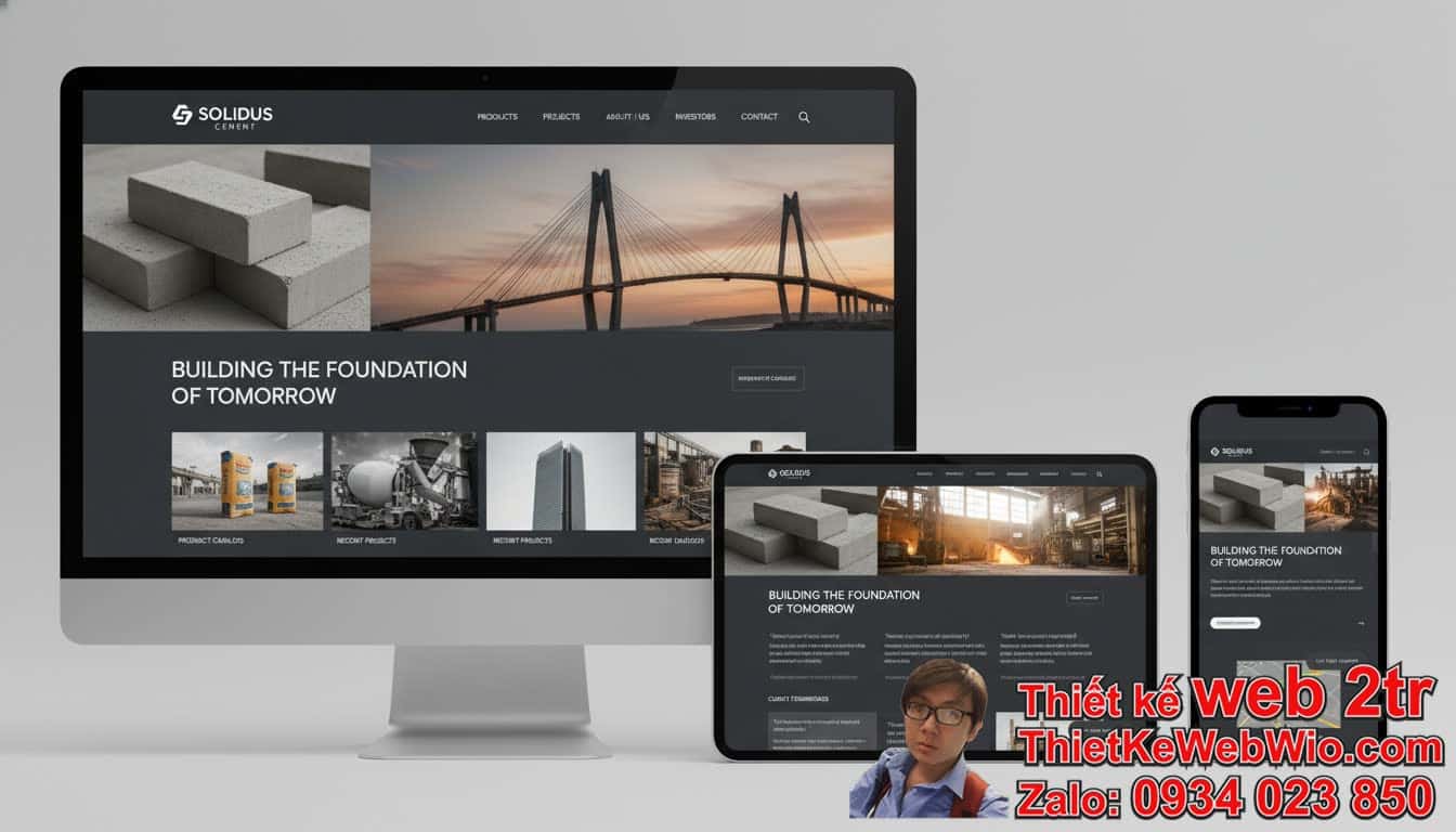 Thiết Kế Web Công Ty Xi Măng Giá Rẻ: Tại Sao Lại Quan Trọng Cho Doanh Nghiệp Của
Bạn?