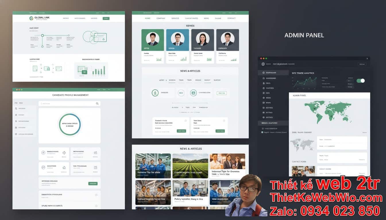Thiết kế web công ty xuất khẩu lao động giá rẻ cần những yếu tố cốt lõi nào? Thiết kế web công ty xuất khẩu lao động giá rẻ cần những yếu tố cốt lõi nào?