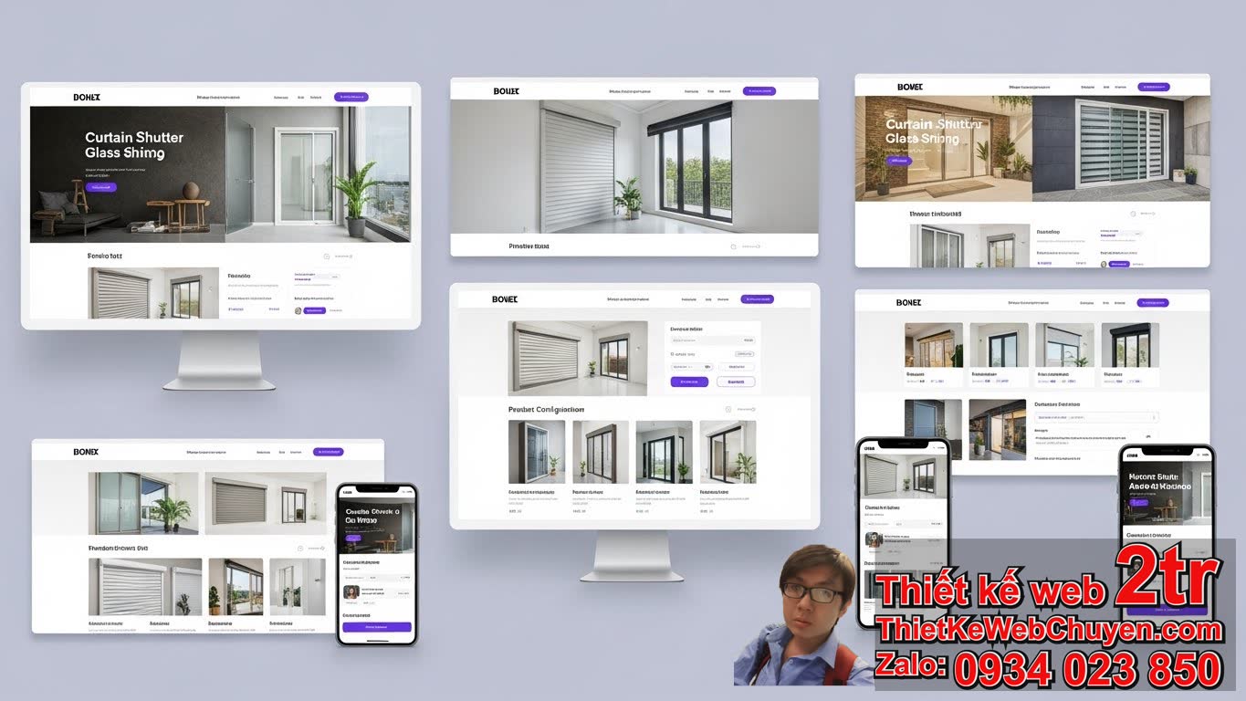 Thiết kế web Cửa cuốn cửa kính bao nhiêu tiền? Giải pháp tối ưu cho doanh nghiệp
của bạn! Thiết kế web Cửa cuốn cửa kính bao nhiêu tiền? Giải pháp tối ưu cho doanh nghiệp
của bạn!