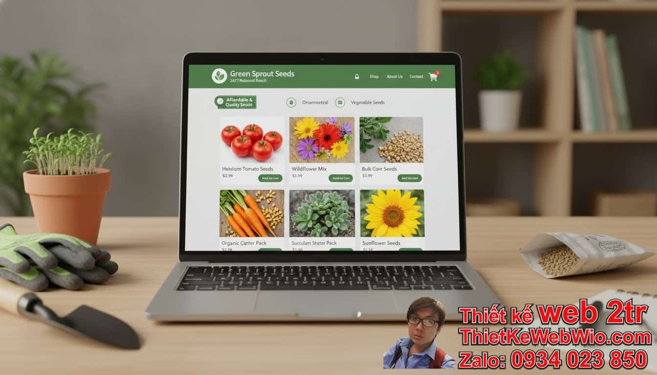 Thiết kế web Cửa hàng bán hạt giống giá rẻ là gì và tại sao nó quan trọng? Thiết kế web Cửa hàng bán hạt giống giá rẻ là gì và tại sao nó quan trọng?
