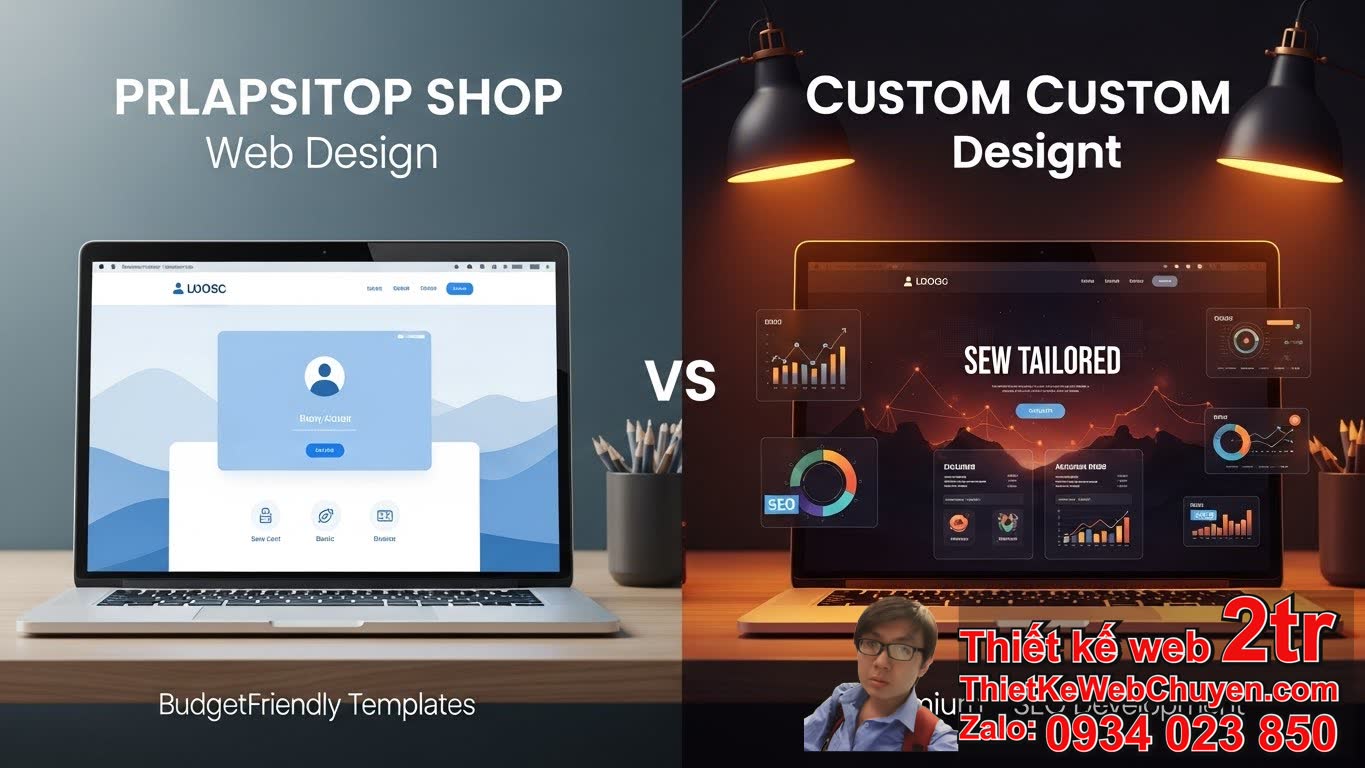 Thiết kế web cửa hàng laptop máy tính bao nhiêu tiền với các yếu tố ảnh hưởng?