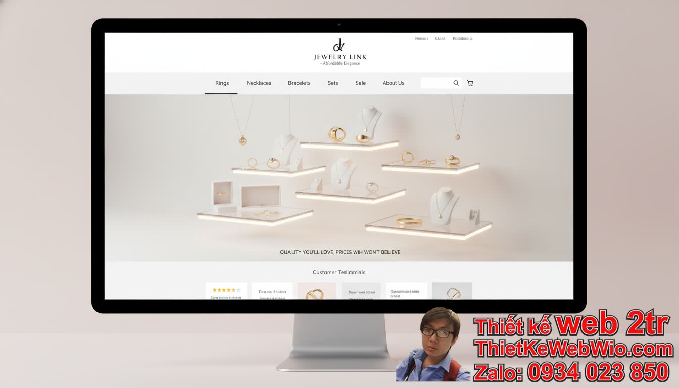 Thiết Kế Web Cửa Hàng Trang Sức Giá Rẻ: Tại Sao Lại Quan Trọng Đến Vậy?