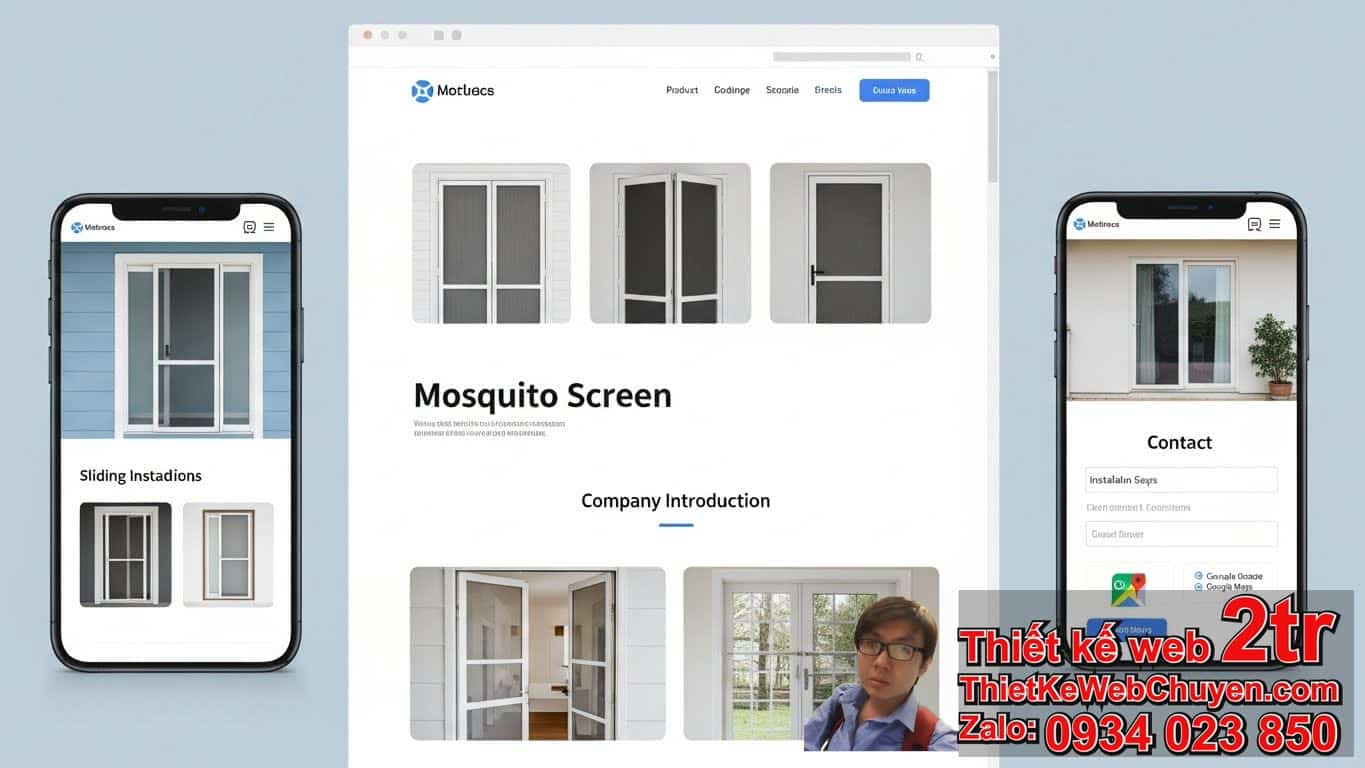 Thiết Kế Web Cửa Lưới Chống Muỗi Bao Nhiêu Tiền Cho Một Trang Cơ Bản?