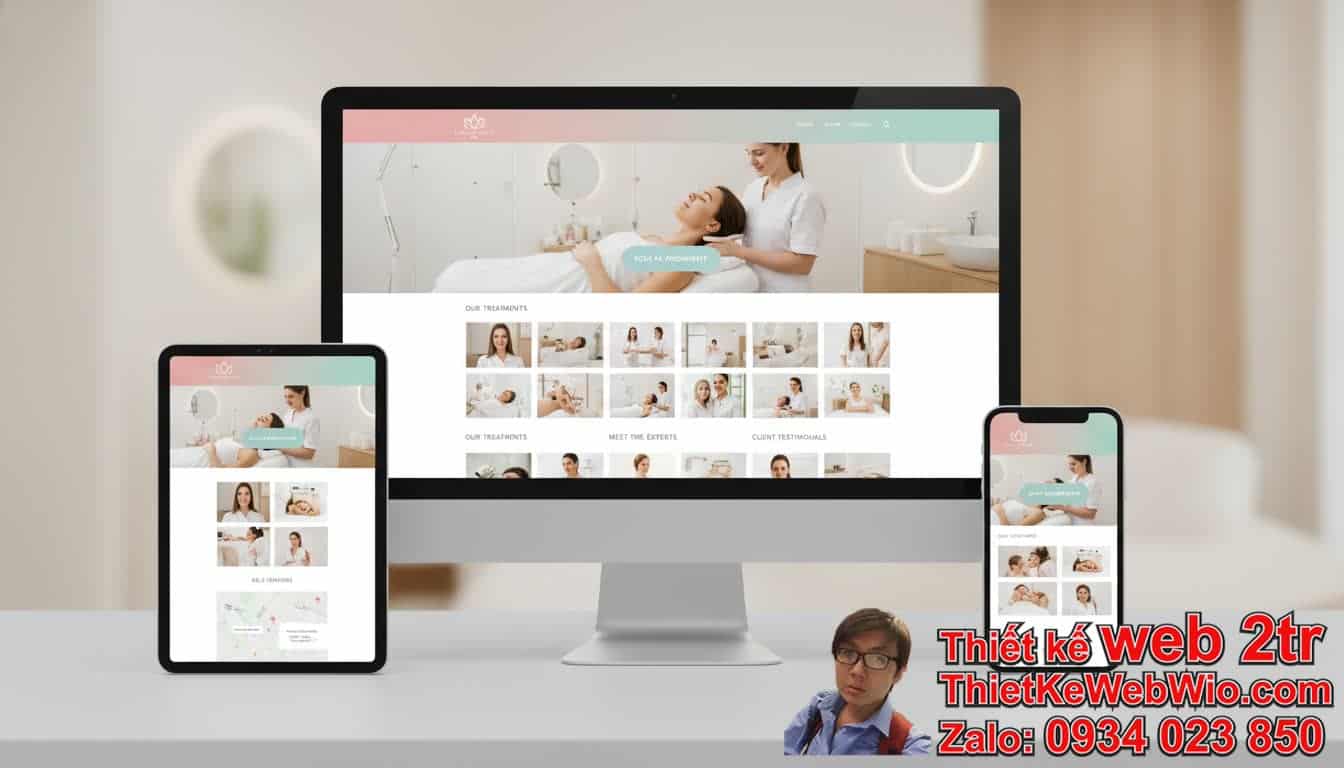 Thiết kế Web Dịch Vụ Beauty Clinic Giá Rẻ: Tại Sao Là Lựa Chọn Tối Ưu Cho Doanh
Nghiệp Của Bạn?
