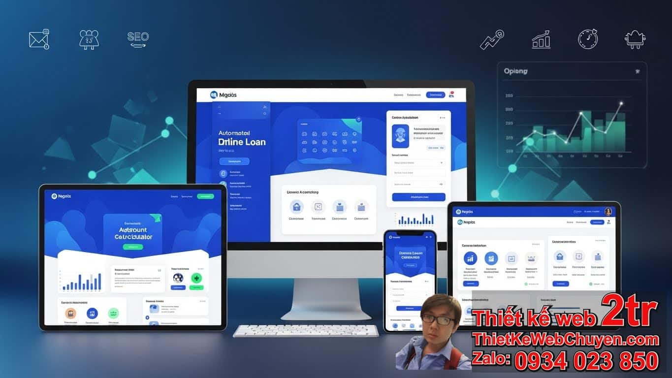Thiết kế web Dịch vụ cho vay tiền bao nhiêu tiền và các yếu tố ảnh hưởng?