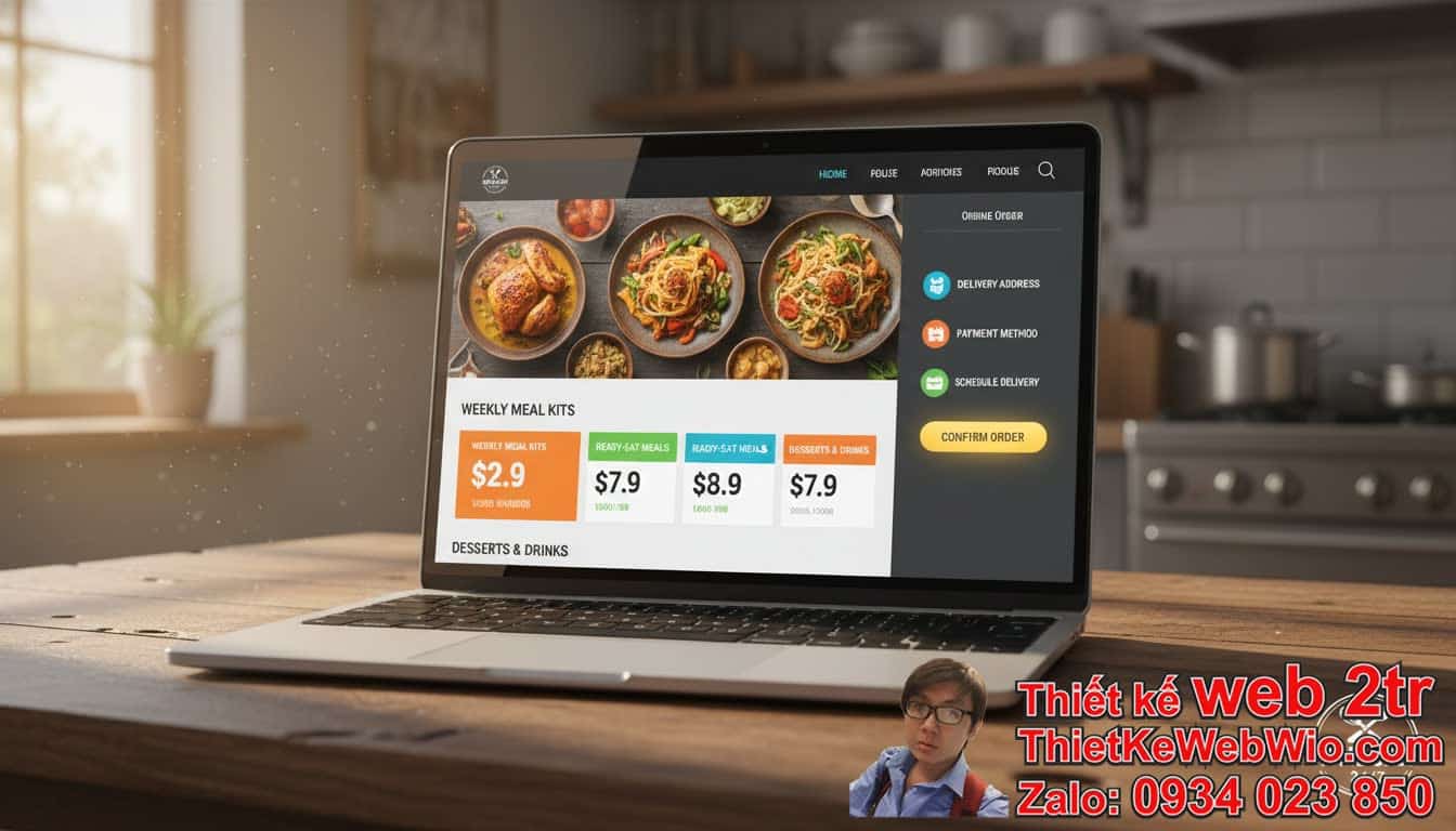 Thiết Kế Web Dịch Vụ Nấu Ăn Giá Rẻ Để Làm Gì? Thiết Kế Web Dịch Vụ Nấu Ăn Giá Rẻ Để Làm Gì?