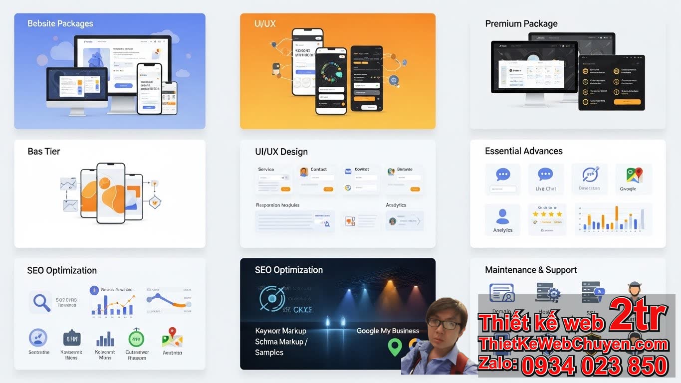 Thiết kế web dịch vụ sửa chữa điện nước bao nhiêu tiền ảnh hưởng bởi yếu tố nào?