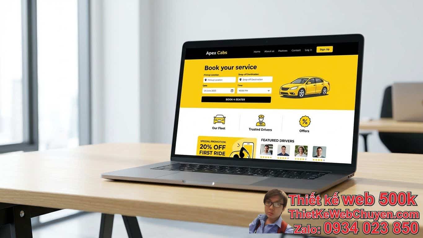 Thiết kế web dịch vụ taxi 4 chỗ là gì và tại sao lại cần thiết? Thiết kế web dịch vụ taxi 4 chỗ là gì và tại sao lại cần thiết?