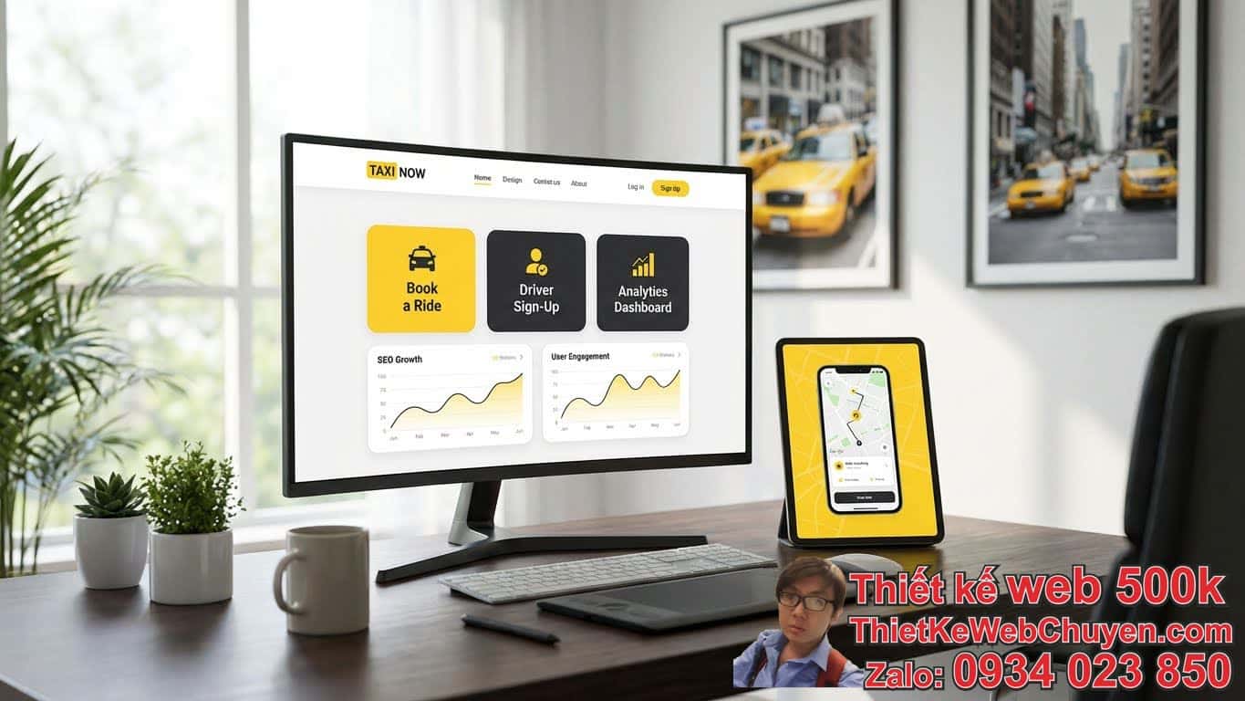 Thiết Kế Web Dịch Vụ Taxi Mới Thành Lập: Những Yếu Tố Cốt Lõi Nào Cần Ưu Tiên? Thiết Kế Web Dịch Vụ Taxi Mới Thành Lập: Những Yếu Tố Cốt Lõi Nào Cần Ưu Tiên?