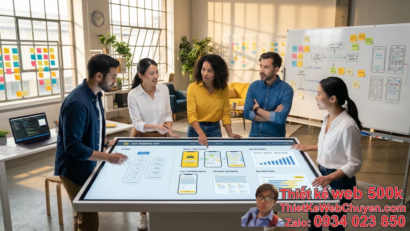 Thiết Kế Web Dịch Vụ Taxi Tăng Lượng Đặt Xe: Quy Trình Phát Triển Chiến Lược Thiết Kế Web Dịch Vụ Taxi Tăng Lượng Đặt Xe: Quy Trình Phát Triển Chiến Lược
