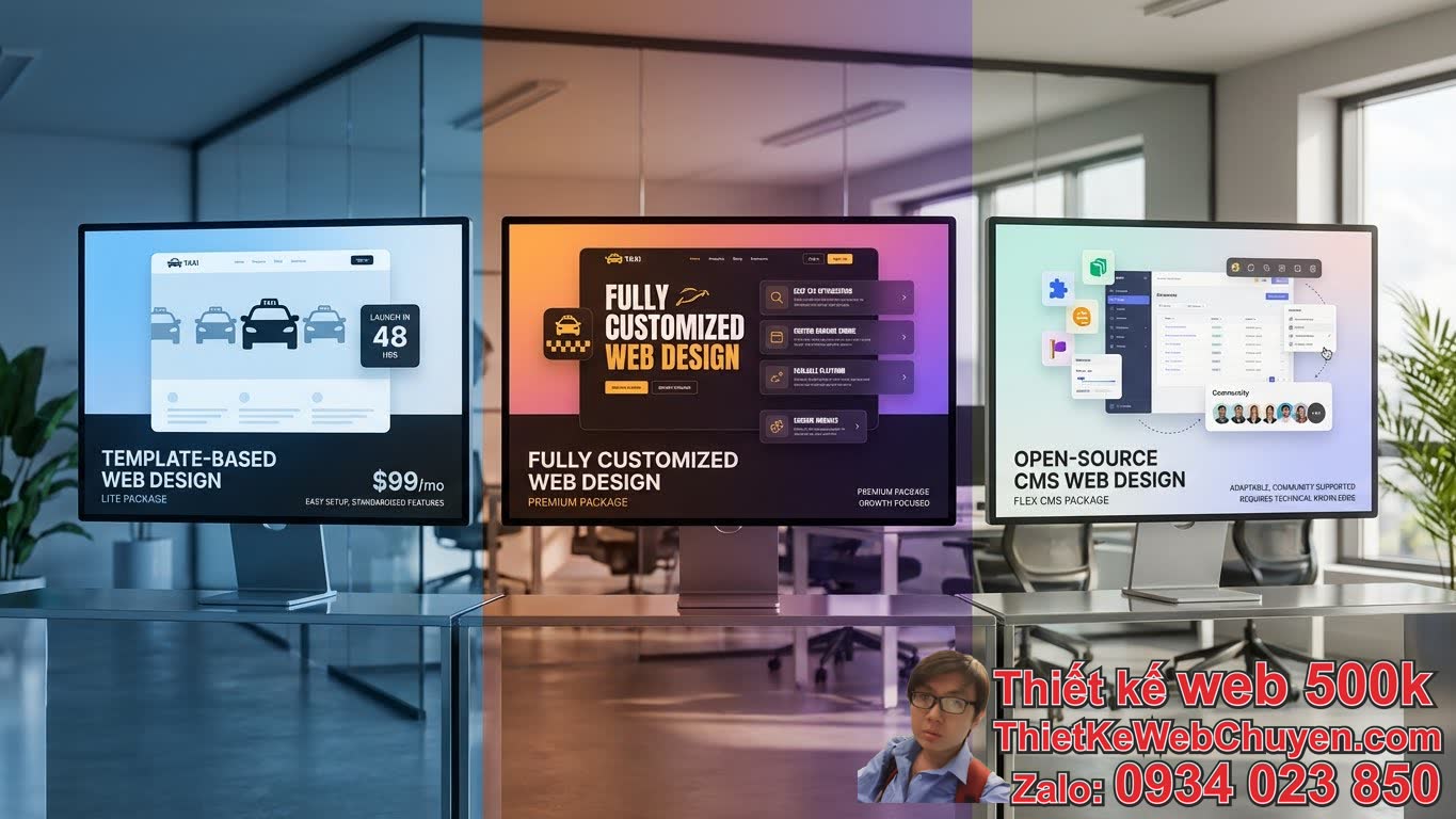 Thiết kế web dịch vụ taxi xe hợp đồng có những gói giải pháp nào? Thiết kế web dịch vụ taxi xe hợp đồng có những gói giải pháp nào?