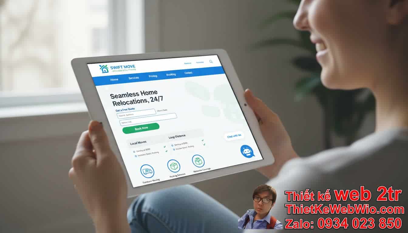 Thiết kế Web Dịch Vụ Vận Chuyển Nhà Giá Rẻ Có Thực Sự Hiệu Quả?