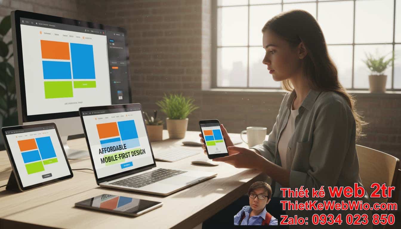 Thiết kế web giá rẻ chuẩn di động là gì và tại sao nó quan trọng?