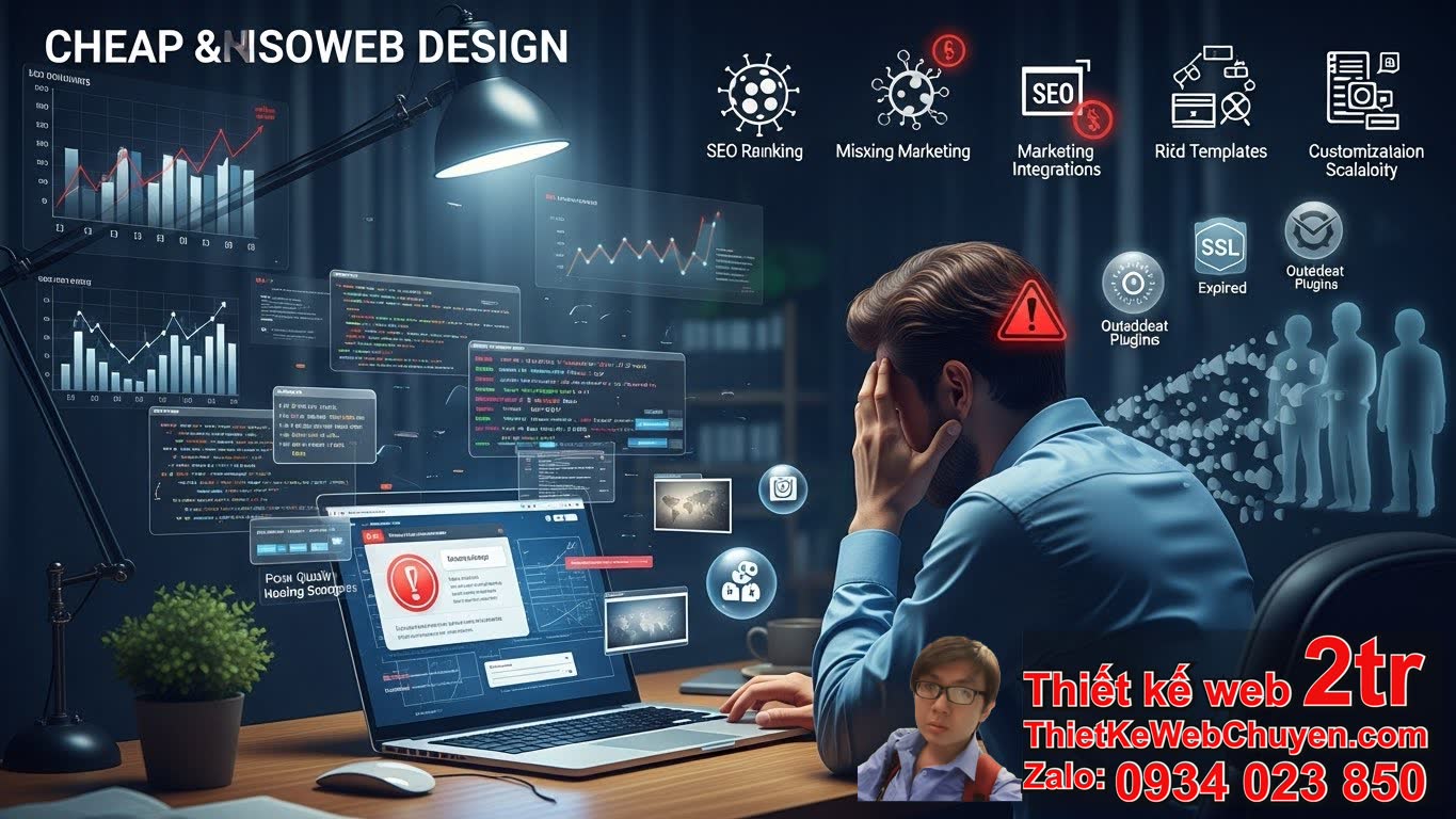 Thiết kế web giá rẻ có bị lỗi không và những rủi ro tiềm ẩn? Thiết kế web giá rẻ có bị lỗi không và những rủi ro tiềm ẩn?