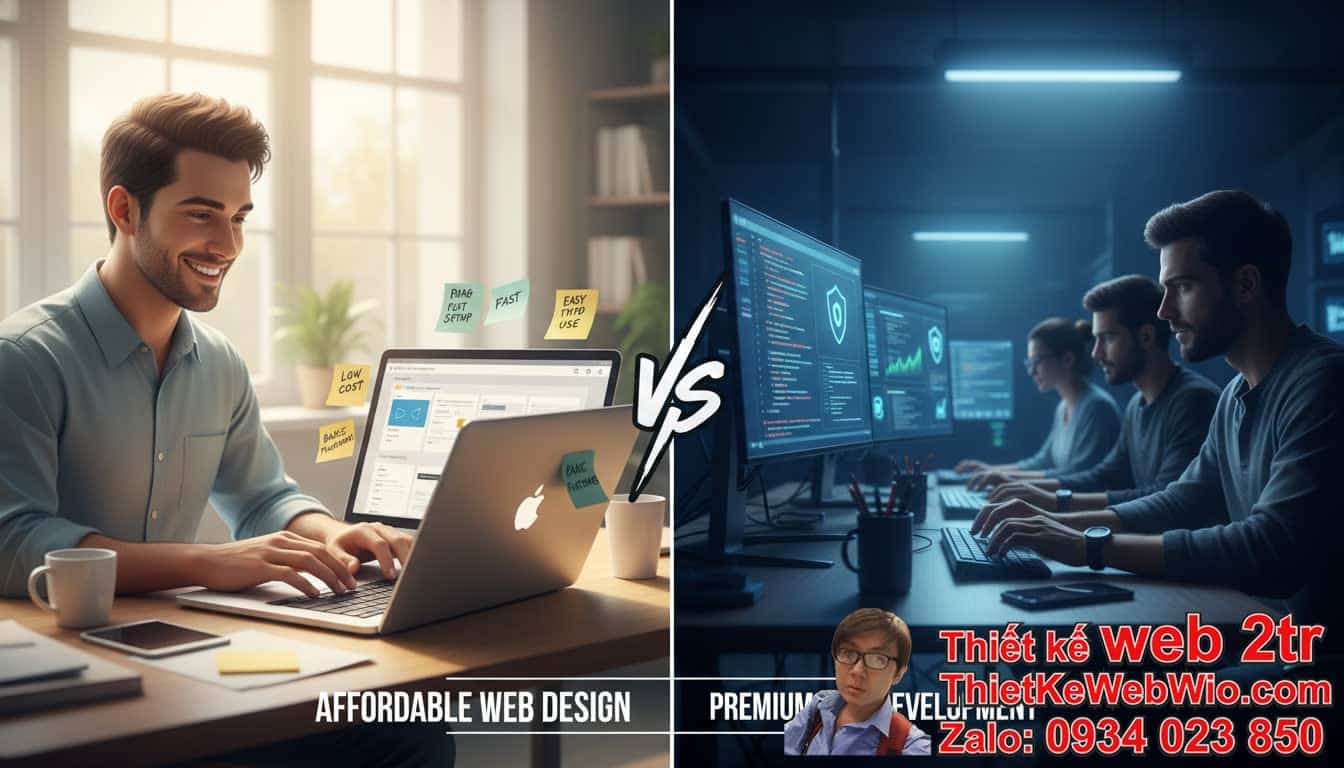 Thiết kế web giá rẻ là gì và có nên chọn không?