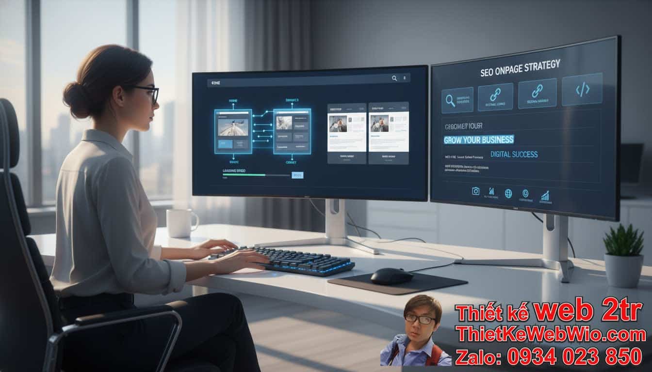 Thiết kế web giá rẻ tối ưu SEO onpage là gì?