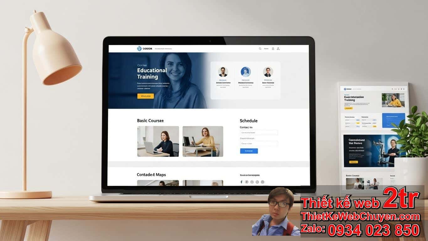 Thiết kế web giáo dục đào tạo bao nhiêu tiền khi chọn giải pháp cơ bản?