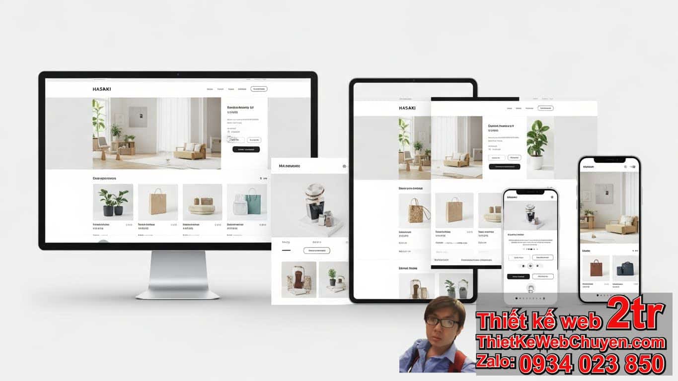 Thiết kế web giống Hasaki bao nhiêu tiền để có giao diện người dùng và trải
nghiệm người dùng tối ưu?