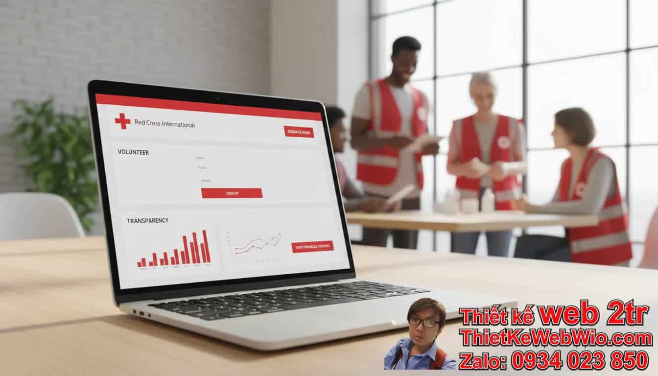 Thiết Kế Web Hội Chữ Thập Đỏ Giá Rẻ: Tại Sao Lại Cần Thiết?