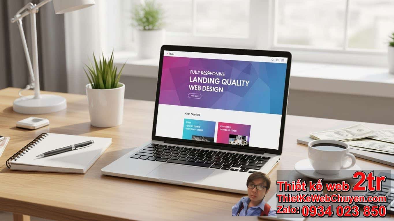 Thiết kế web landing HTML bao nhiêu tiền? Tổng quan về chi phí Thiết kế web landing HTML bao nhiêu tiền? Tổng quan về chi phí