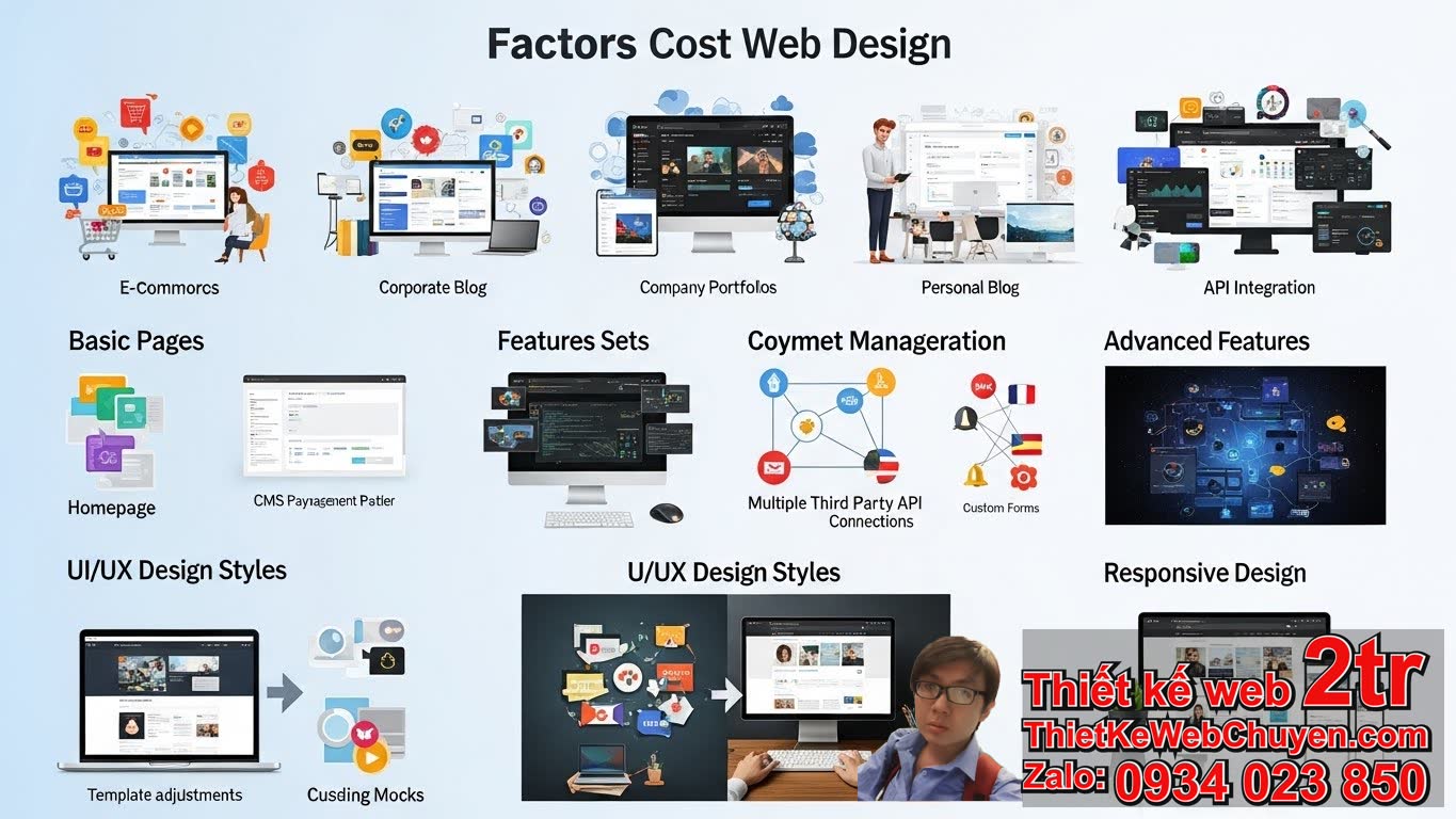 Thiết kế web Laravel bao nhiêu tiền phụ thuộc vào những yếu tố nào?