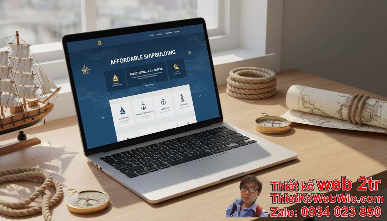 Thiết Kế Web Ngành Tàu Thuyền Giá Rẻ: Tại Sao Lại Là Lựa Chọn Thông Minh?