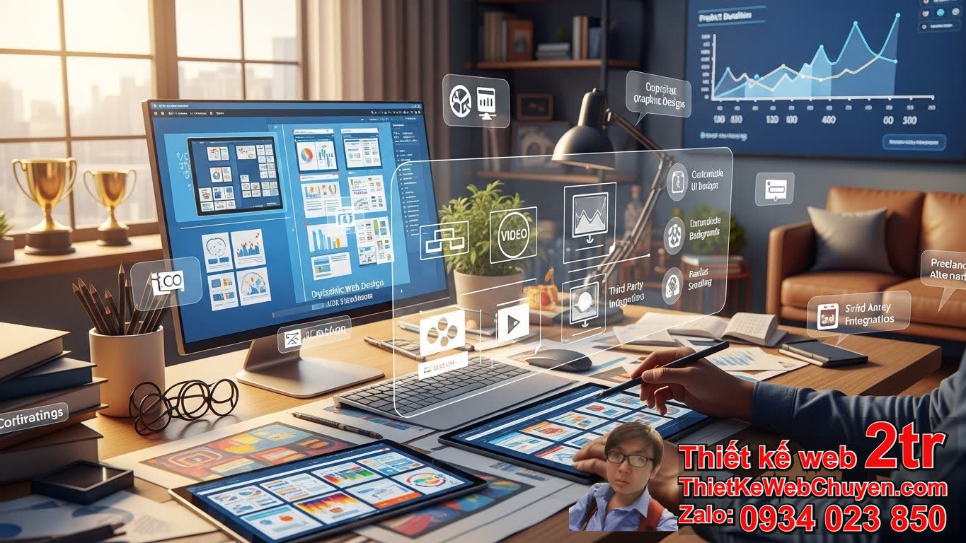 Thiết kế web nghệ thuật bao nhiêu tiền: Tổng quan và các yếu tố ảnh hưởng?