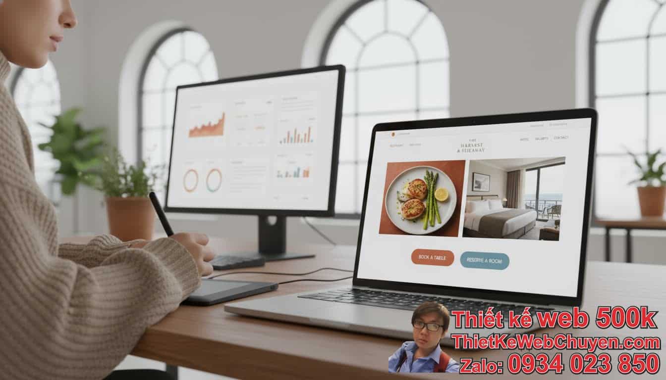 Thiết kế web nhà hàng khách sạn giá rẻ: Tại sao lại là lựa chọn thông minh cho
doanh nghiệp của bạn?