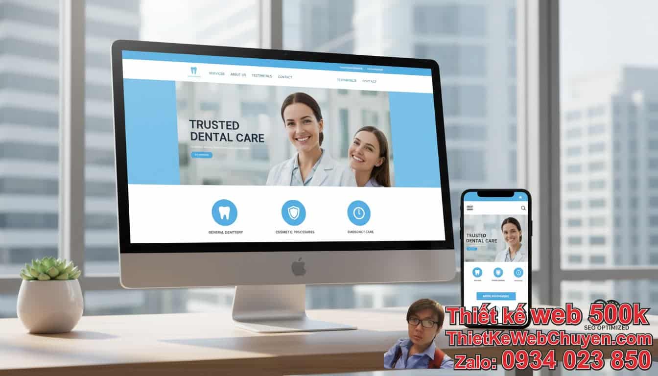 Thiết kế web nha khoa giá rẻ: Tại sao lại là lựa chọn tối ưu cho phòng khám của
bạn? Thiết kế web nha khoa giá rẻ: Tại sao lại là lựa chọn tối ưu cho phòng khám của
bạn?