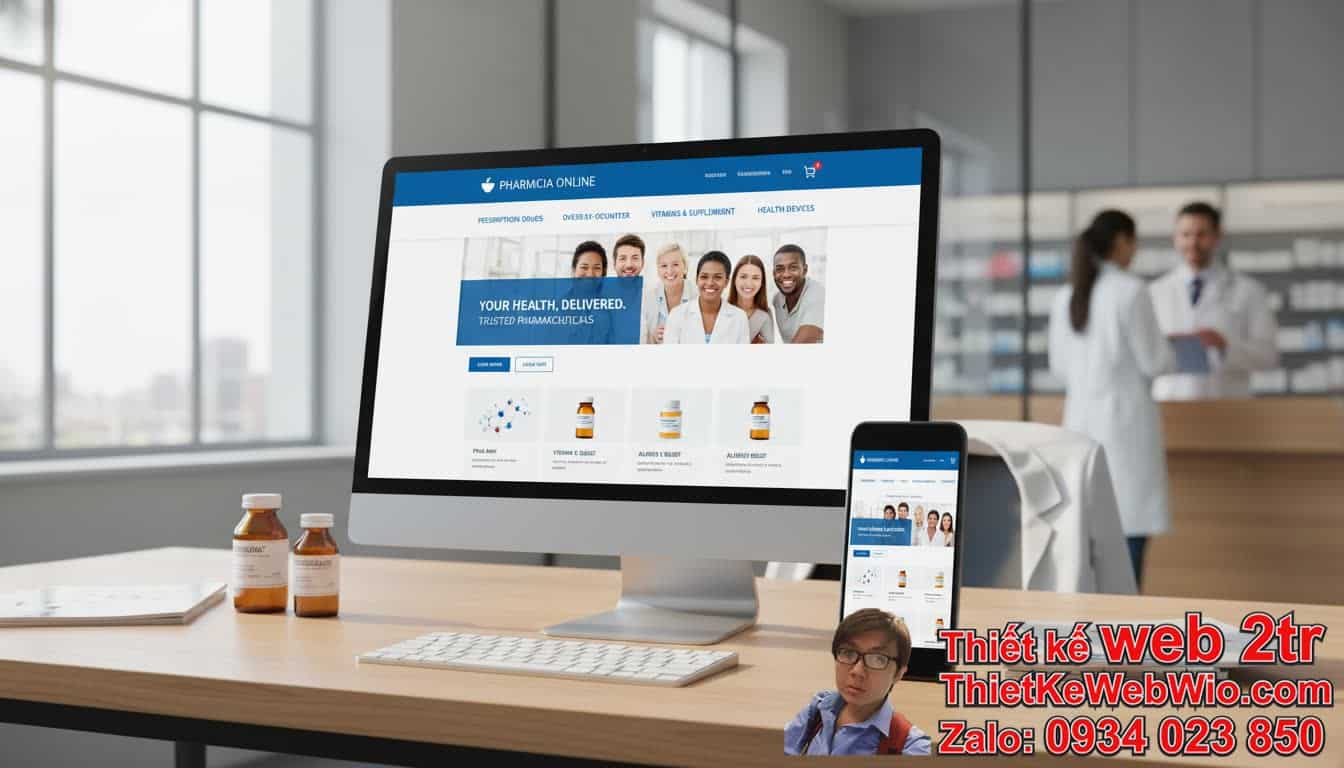Thiết Kế Web Nhà Thuốc Công Ty Dược Phẩm Giá Rẻ: Tại Sao Lại Cần Thiết? Thiết Kế Web Nhà Thuốc Công Ty Dược Phẩm Giá Rẻ: Tại Sao Lại Cần Thiết?