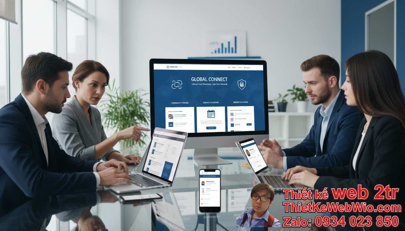 Thiết kế web đoàn hội viên giá rẻ: Lợi ích không ngờ của việc sở hữu website
chuyên nghiệp?