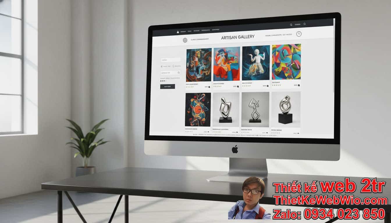 Thiết Kế Web Phòng Trưng Bày Nghệ Thuật Giá Rẻ là gì và Tại Sao Nó Quan Trọng? Thiết Kế Web Phòng Trưng Bày Nghệ Thuật Giá Rẻ là gì và Tại Sao Nó Quan Trọng?