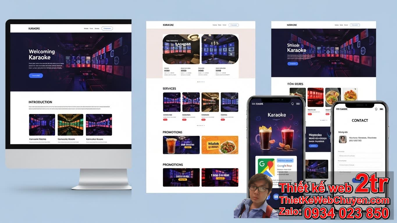 Thiết Kế Web Quán Karaoke Bao Nhiêu Tiền Cho Một Trang Web Cơ Bản? Thiết Kế Web Quán Karaoke Bao Nhiêu Tiền Cho Một Trang Web Cơ Bản?