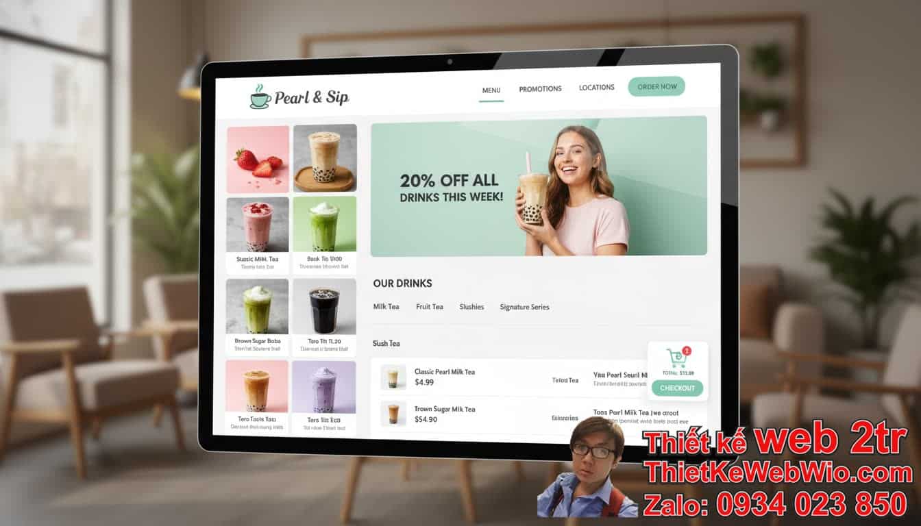 Thiết Kế Web Quán Trà Sữa Giá Rẻ: Tại Sao Lại Cần Thiết Cho Doanh Nghiệp Của
Bạn? Thiết Kế Web Quán Trà Sữa Giá Rẻ: Tại Sao Lại Cần Thiết Cho Doanh Nghiệp Của
Bạn?