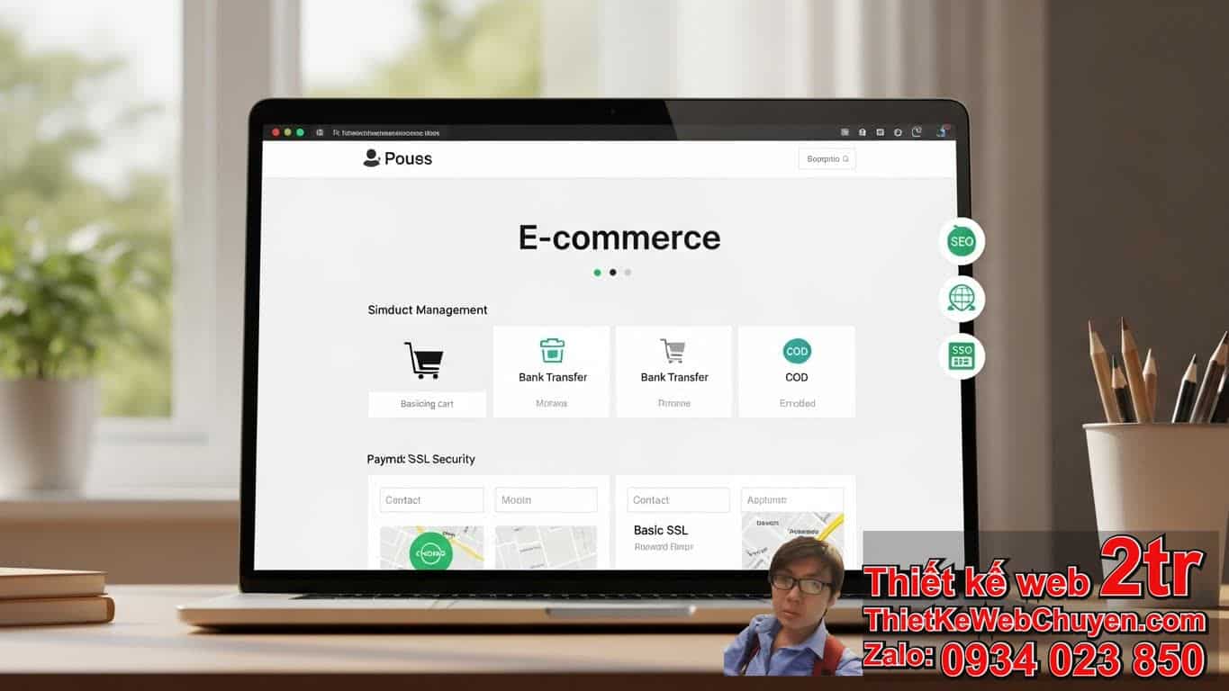 Thiết kế web shop bán hàng xách tay bao nhiêu tiền với các gói cơ bản?