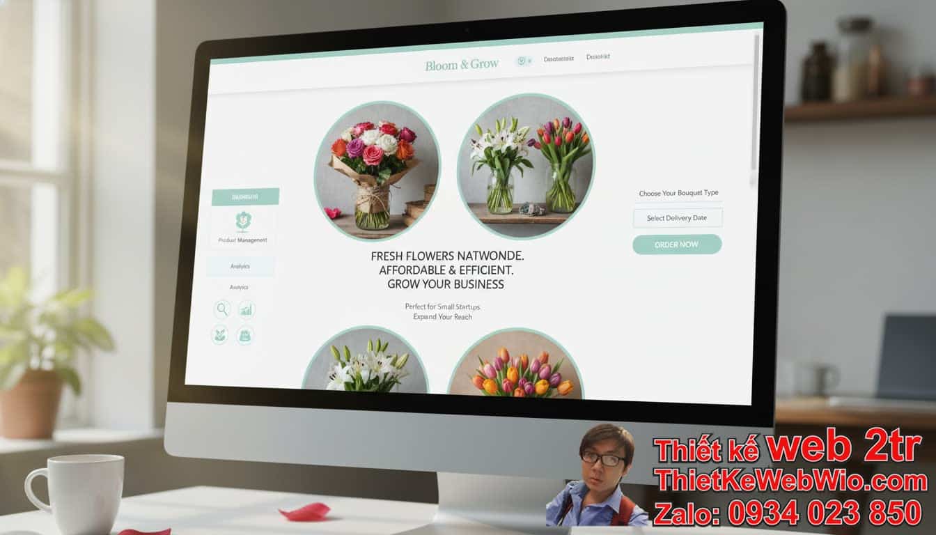 Thiết kế web shop bán hoa tươi giá rẻ: Tại sao lại là lựa chọn tối ưu cho doanh
nghiệp của bạn? Thiết kế web shop bán hoa tươi giá rẻ: Tại sao lại là lựa chọn tối ưu cho doanh
nghiệp của bạn?