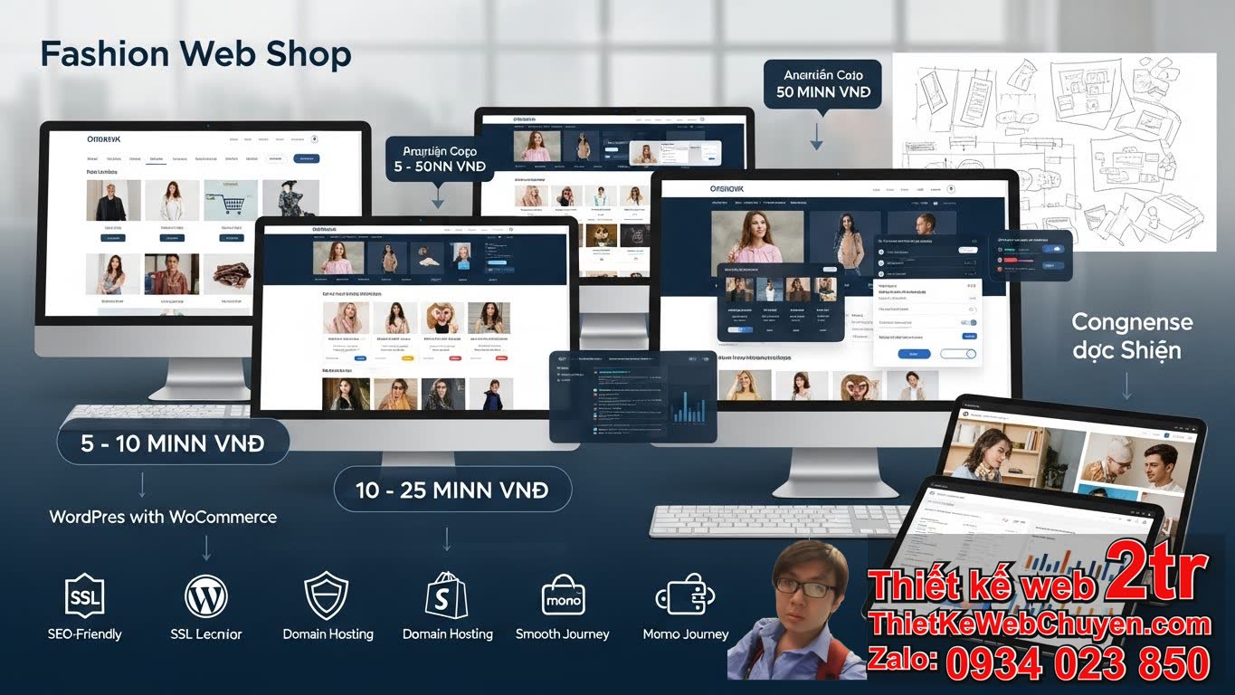 Thiết kế web shop thời trang bao nhiêu tiền?