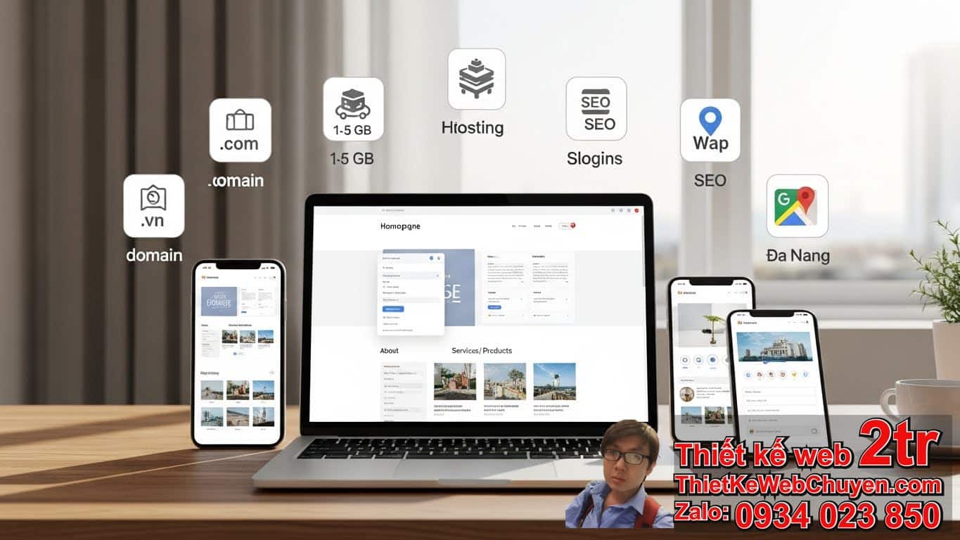 Thiết kế web tại Đà Nẵng bao nhiêu tiền cho một website cơ bản?