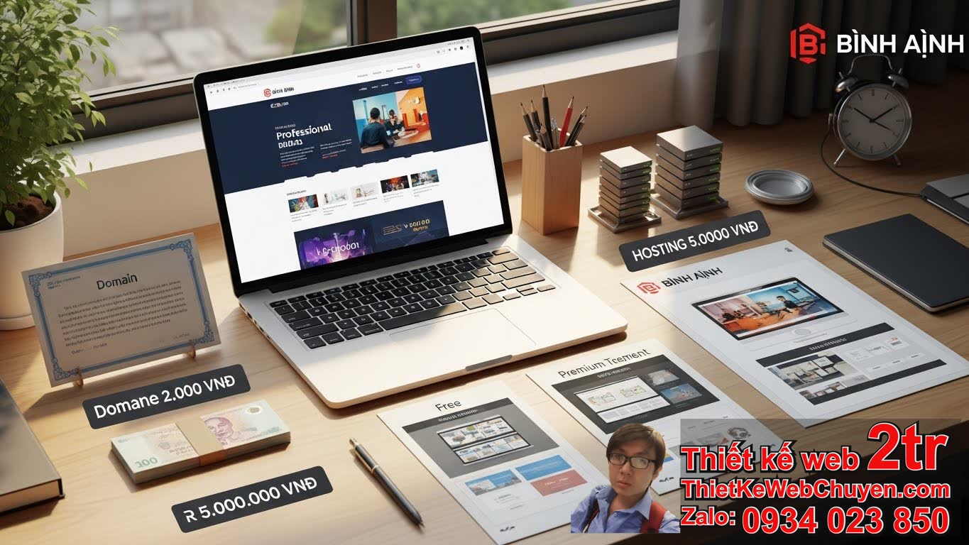 Thiết kế web tại Bình Định bao nhiêu tiền cho một website cơ bản?