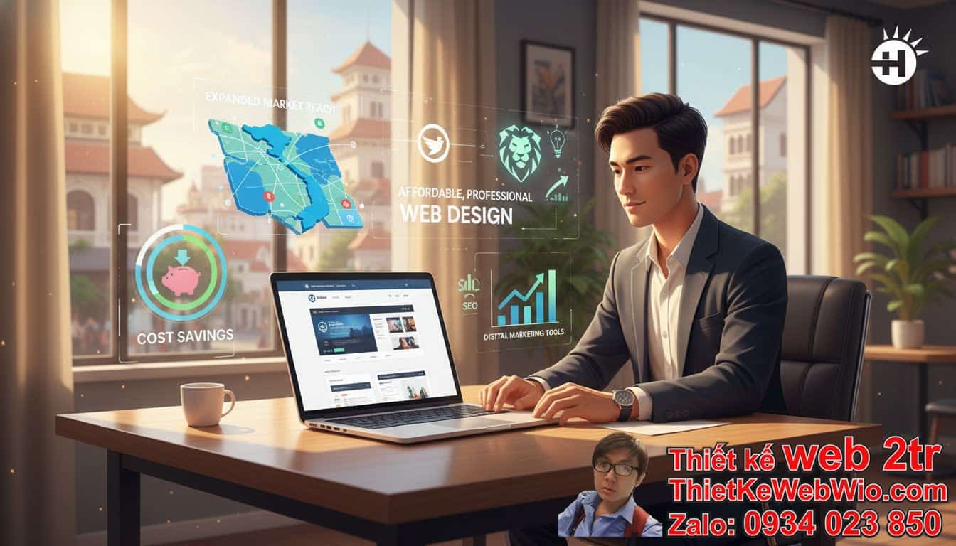 Thiết kế web tại Hà Nội giá rẻ: Tại sao lại là lựa chọn hàng đầu cho doanh
nghiệp của bạn?