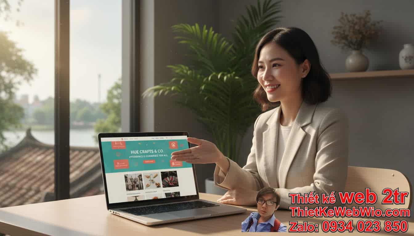 Thiết kế web tại Huế giá rẻ: Tại sao lại là lựa chọn tốt nhất cho doanh nghiệp
bạn?