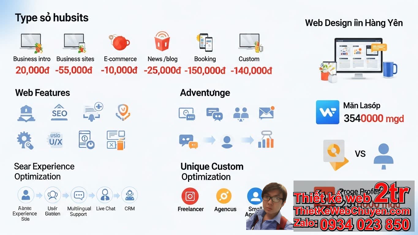 Thiết kế web tại Hưng Yên bao nhiêu tiền phụ thuộc vào những yếu tố nào?