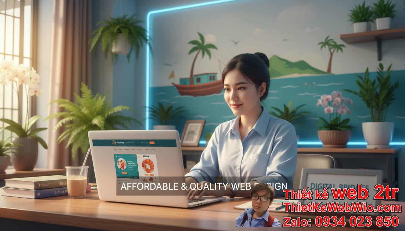 Thiết kế web tại Kiên Giang giá rẻ: Tại sao website lại quan trọng với doanh
nghiệp?