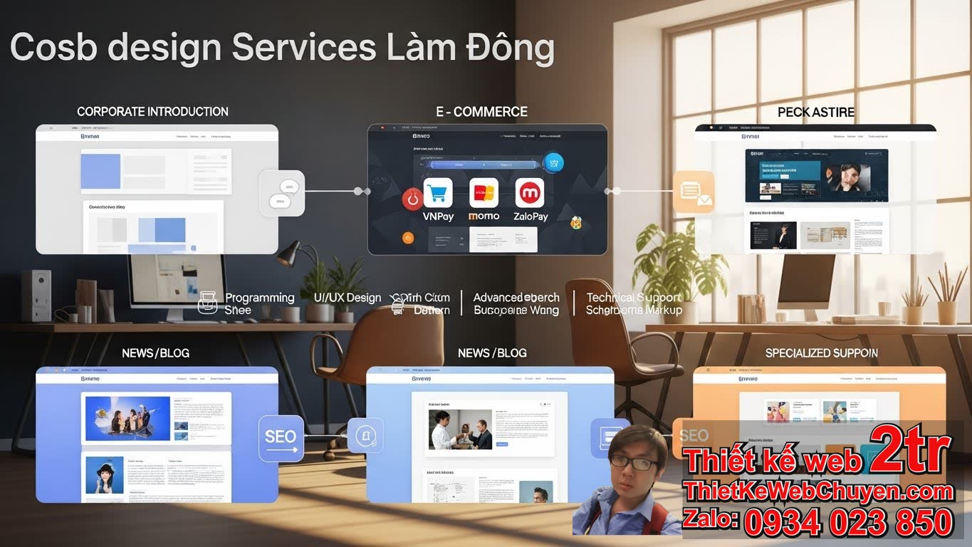 Thiết kế web tại Lâm Đồng bao nhiêu tiền? Tổng quan về chi phí và các yếu tố ảnh
hưởng