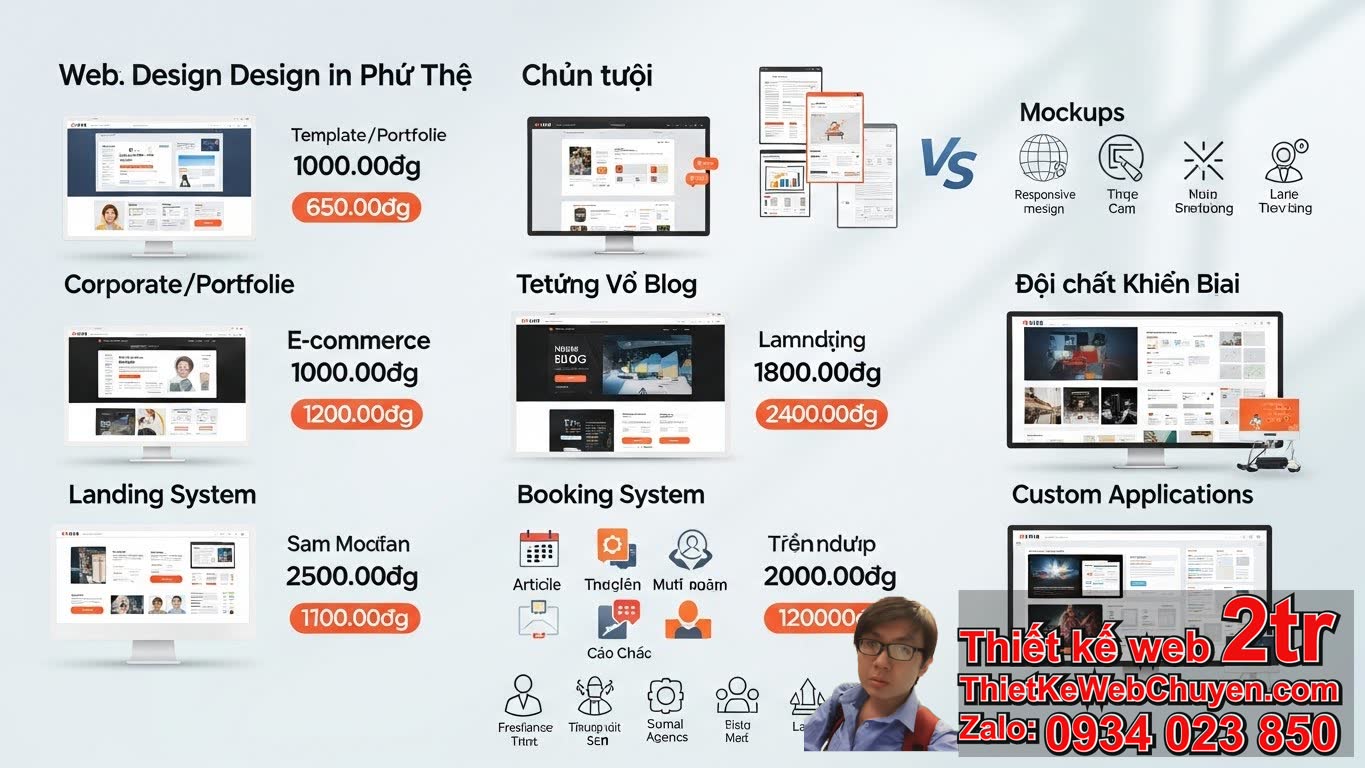 Thiết kế web tại Phú Thọ bao nhiêu tiền? Các yếu tố ảnh hưởng